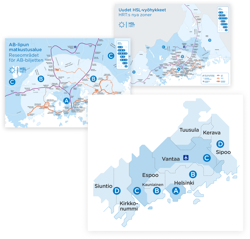 HSL zone maps