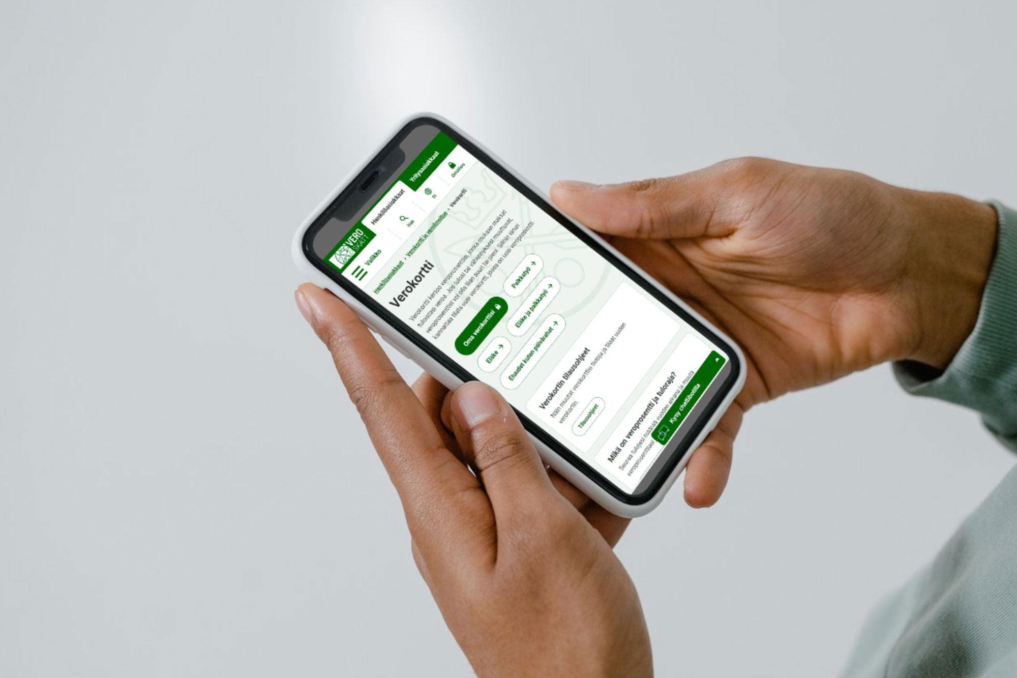 Updating the Tax Administration’s online service vero mobile app