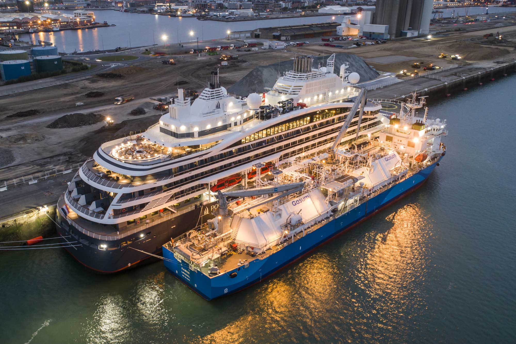 Solita helped Gasum to build Gasum Flow, a real-time data–driven logistics solution that connects sea and road transport, enhancing efficiency and transparency.